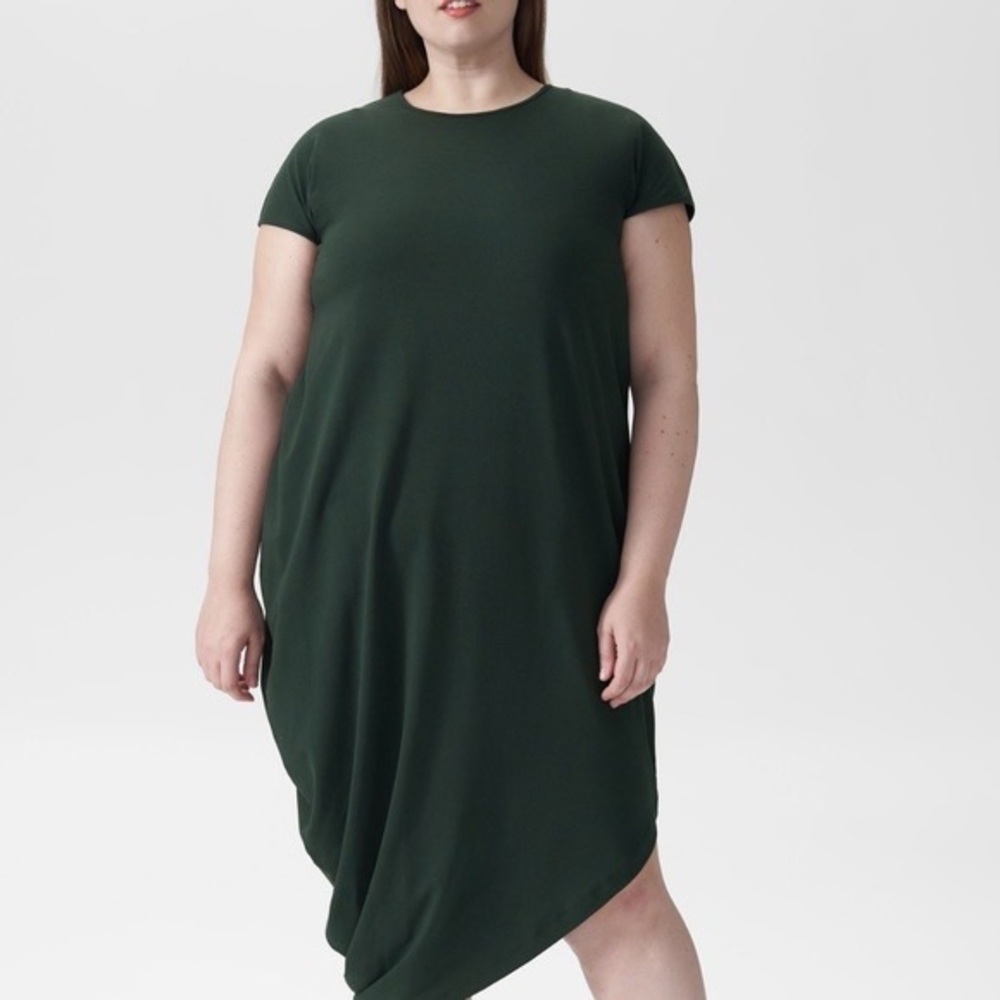 Universal Standard Geneva Dress in Hunter Green - Size 22/24